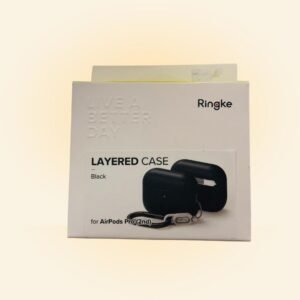 Funda Airpods Negra Ringke