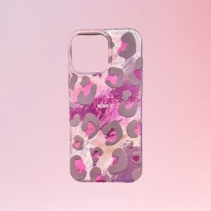 Funda Animal Print rosa 16 Pro Max