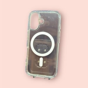 Funda spigen rígida transparente con MagSafe iPhone 16